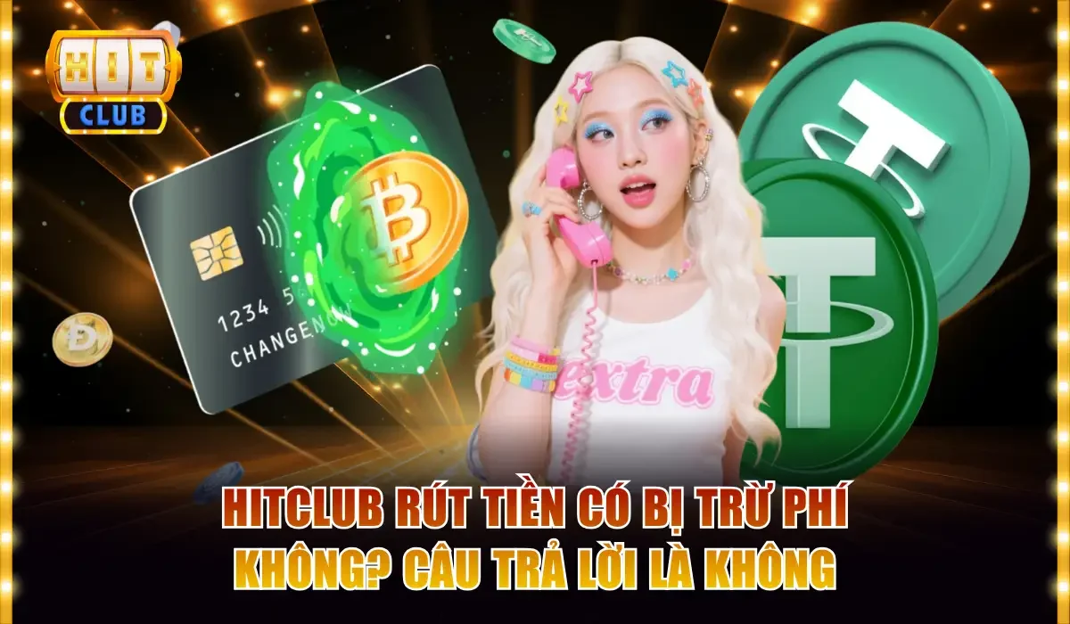Hitclub rút tiền có bị trừ phí không? Câu trả lời là không