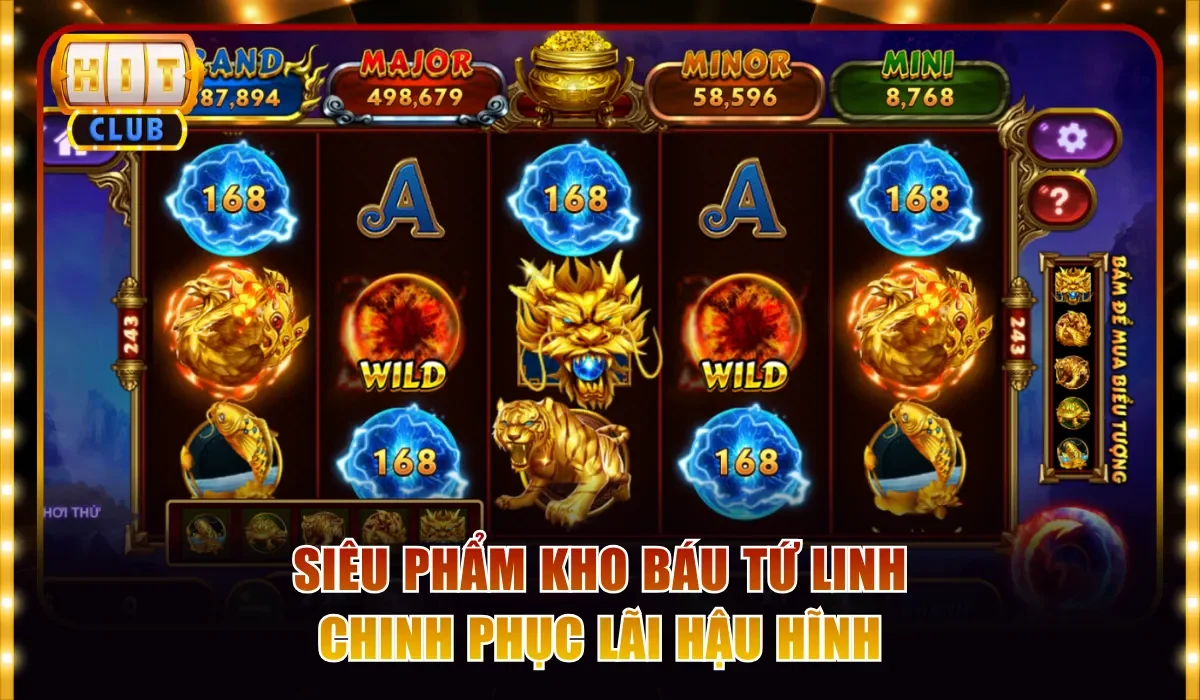Siêu phẩm Kho Báu Tứ Linh chinh phục lãi hậu hĩnh