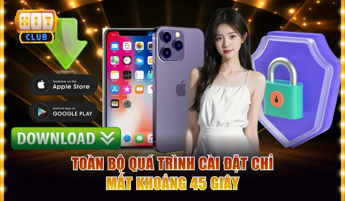 Toàn bộ quá trình cài đặt chỉ mất khoảng 45 giây
